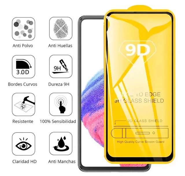 Micas de cristal compatibles con Huawei · caja de 10 piezas