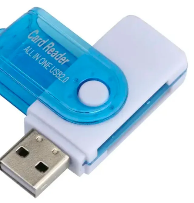 Lector de tarjetas USB 2.0 · mueve tus archivos a la computadora